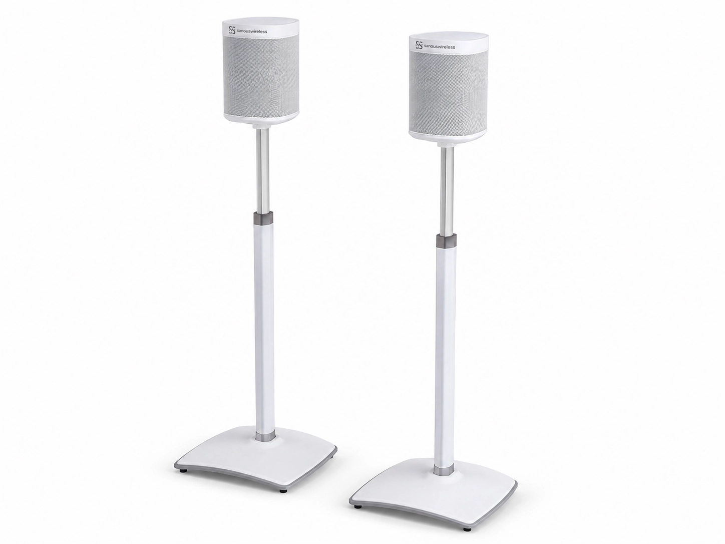 Sanouss Wireless | Adjustable Height Wireless Speaker Stands Pair - Image 2