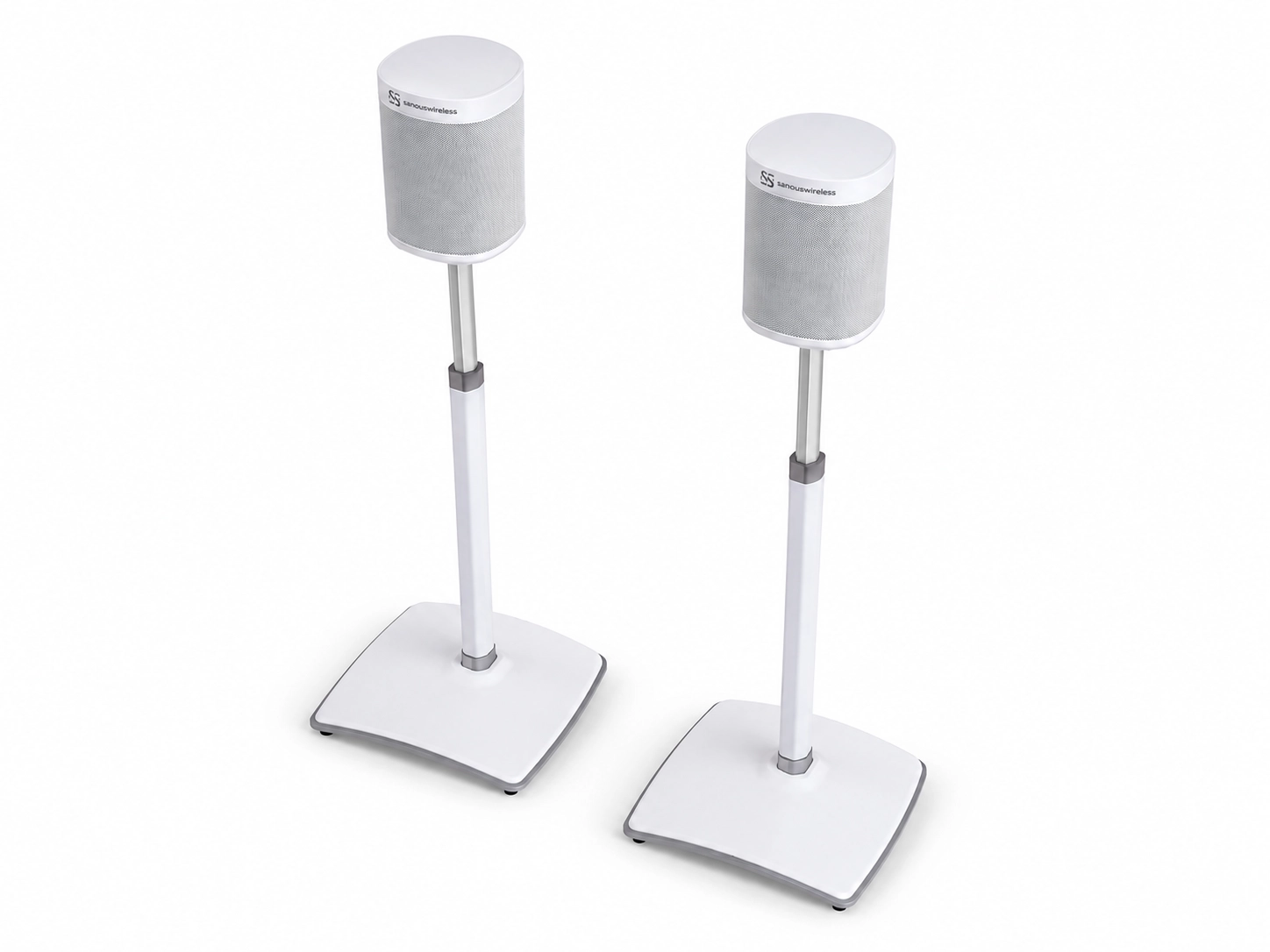 Sanouss Wireless | Adjustable Height Wireless Speaker Stands Pair - Image 4