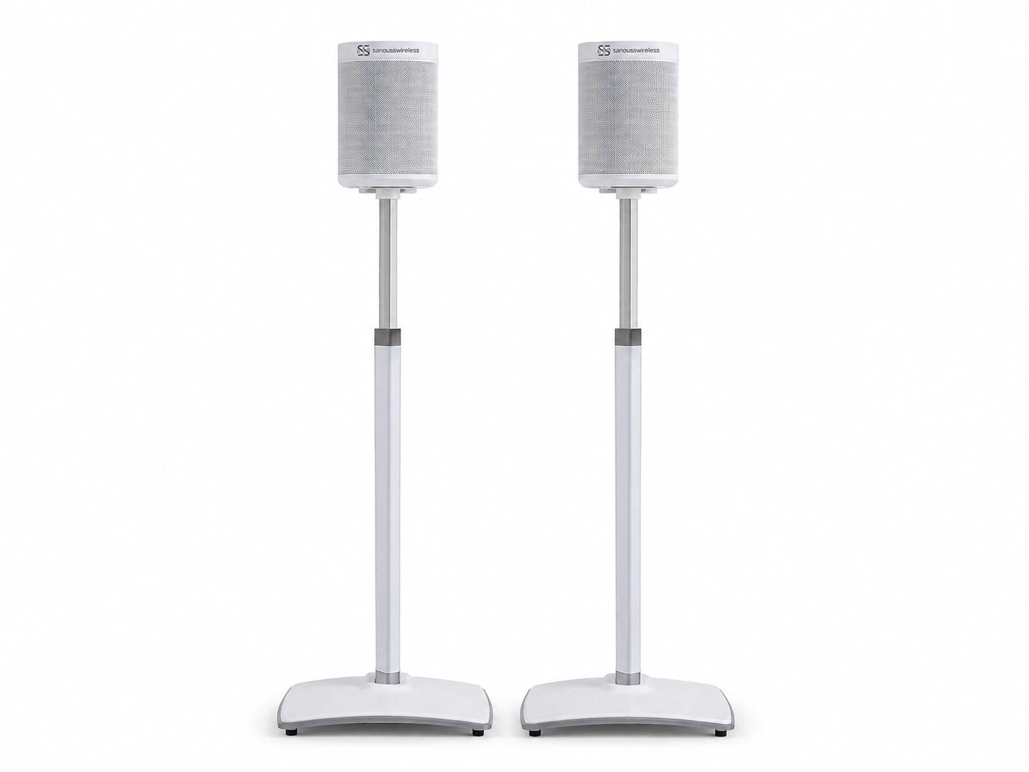 Sanouss Wireless | Adjustable Height Wireless Speaker Stands Pair